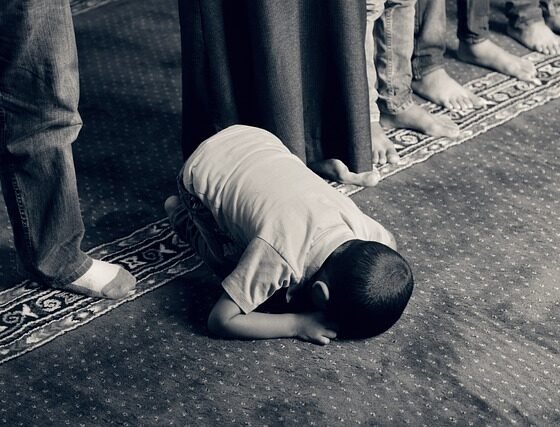 sdang sholat berjamaah